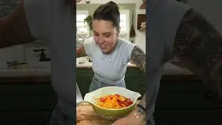 Cornbread salad - recipe in the comments.