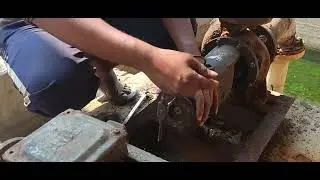 tyre coupling thread cutting for Centrifugal pump#