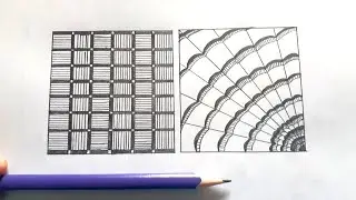 Textile Designs/Doodle pattren/Line Setting using scale for beginners | F Designing