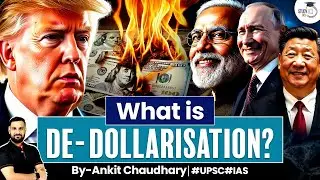De Dollarisation 2024 Explained | Why Countries Are Moving Away From The US Dollar?