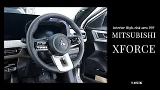 Mitsubishi Xforce กับการติดฟิล์มกันรอยภายในด้วยฟิล์มกันรอย ARCTIC