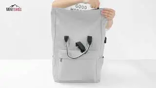 usb charging backpack how does it work