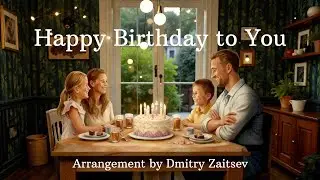 Happy Birthday to You 🎵 Arrangement by Dmitry Zaitsev. Clarinet and Guitar