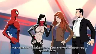 Spiderman Peter 616  and Slik and Spider Society React to Paul and Marry Jane marriage