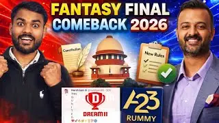 FANTASY FINAL COMEBACK UPDATE: ONLINE GAMING NEWS TODAY SUPREME COURT HEARING, DREAM11 NEWS TODAY