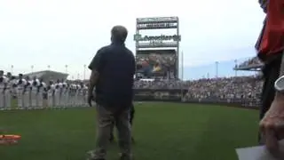 CWS 2011 National Anthem Gene Klosner