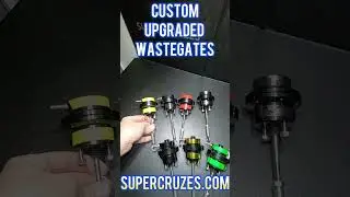 Custom upgraded wastegates www.SuperCruzes.com #customcars #carpart #automobile #enginepart