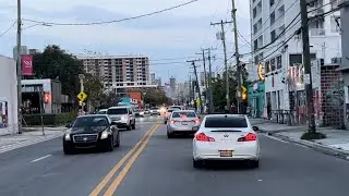 Downtown Miami Evening Drive