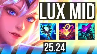 LUX vs MALZAHAR (MID) | Good KDA: 14/1/11 | KR Master | 25.24