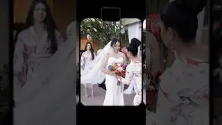 Surprise backyard ceremony 🤍 #bride #tucson #wedding #weddingdress #weddingvideographer #bride
