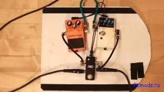 JKmods True Bypass Looper с LED индикацией