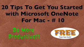 20 Tips To Get You Started with Microsoft OneNote For Mac - # 10 You Can Draw