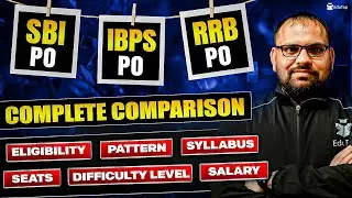 SBI PO vs IBPS PO vs RRB PO |  Difference Between SBI PO vs IBPS PO vs RRB PO Comparison | EduTap