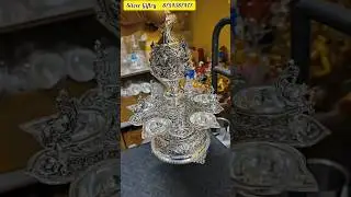 Antique  German  Silver Diyas Wholesale Shop