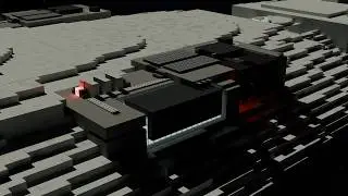 1.3公里長的minecraft太空戰艦