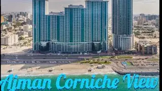AJMAN CORNICHE View Beautifull United Arab Emirates  🇦🇪❤️