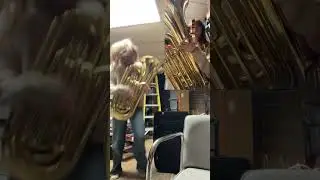 when they ask what isntrument i play&hellip; 👅 🎸 #bass #band #bandkids #lowbrass #orchestra #shorts  #fyp