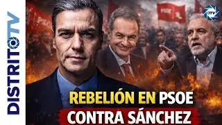 🔴REBELI&Oacute;N EN EL PSOE: EL PACTO DE S&Aacute;NCHEZ CON JUNQUERAS DESATA LA GUERRA INTERNA🔴