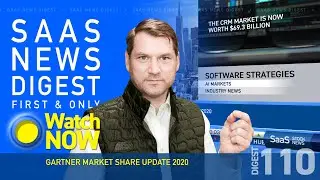 Gartner Market Share Update 2020 - SaaS News Digest #110