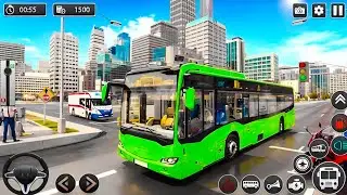 Ultimate U.S. Bus Simulator Driving 🇺🇸 | Extreme City Routes & Realistic Traffic Gameplay 