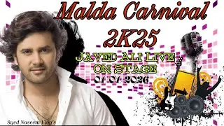 Malda Music carnival 2k25 | Javed Ali live on stage | New year celebration 2026.#javedali #malda 