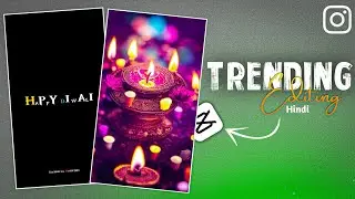 Capcut new video editing | How to make new diwali status in capcut | Technical Mahatma