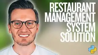Python Day 166: Restaurant Management System Project Solution (Step by Step)