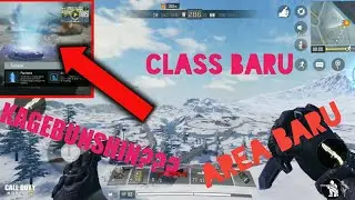 NEW UPDATE COD MOBILE FOR BATTLE ROYALE ( NEW CLASS, NEW SNOW AREA)