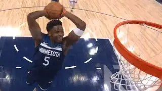 Anthony Edwards goes OFF for 16 points in first qtr and outscores OKC in Game 3