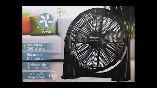 CIRCULADOR DE AR LENNOX POWER 200 - UNBOXING.