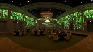 Vega Studio: 360 Projection Mapping at Mandarin Oriental Tokyo