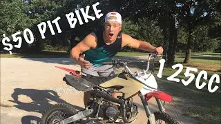 $50 FB MARKET PLACE PIT BIKE FIND/ WILL IT RUN?