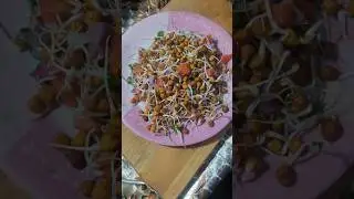high protein salad 😍👌| chana  chaat recipe #protein #healthy #breakfast #shorts #recipe