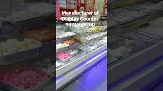 Sweets and Bakery Display Counter #shorts #displaycounter #bakery #sweetdisplaycounter #sweetshop