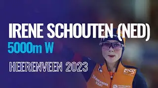 Irene SCHOUTEN (NED) | Winner | 5000m W | Heerenveen | #SpeedSkating