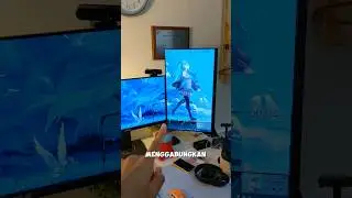 Cara Menyambungkan Wallpaper di Dual Monitor PC #multidisplay #pcs #multimonitor #multiscreen