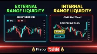 Internal And External Structure Mapping 🔥 Internal Liquidity vs External Liquid