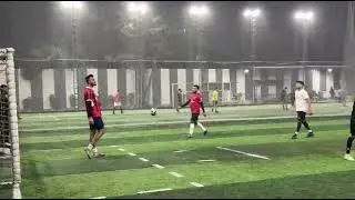 🔥 Intense Corner Battle on Turf | Crazy Control Near Goal ⚽ | Night Futsal