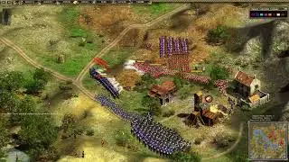 All Attacks FAIL until... | Cossacks 2 Multiplayer Game | Landser vs Katapult