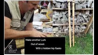 Lurk which converts to two ski poles in Ash and Elm, with hidden hipflasks