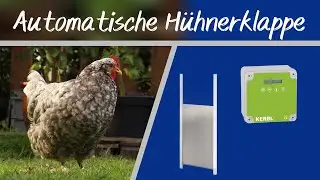 Automatische Hühnertür ,,KERBL'' / Bedienung, Aufbau, Funktion 🐔