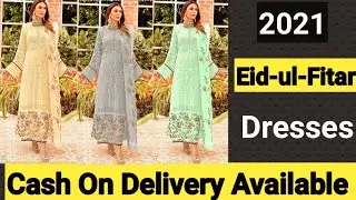 New Embroidered eid collection 2021 | Eid dresses | eid suit design | eid collection 2021