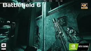BF6 Campaign Gameplay | Overkill Settings | 4K HDR PC (No Commentary)