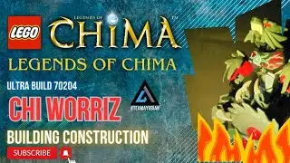 |CHI WORRIZ |LEGO| | 70204 | |LEGENDS OF CHIMA| |ULTRA BUILD| #lego  #CHIWORRIZ  #LEGENDSOFCHIMA