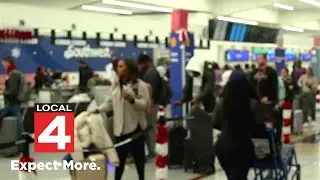 Holiday travel rush at Detroit Metro Airport is smooth sailing ahead of Christmas weekend