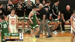 Varsity Boys Basketball // March 4, 2025 vs Newton North