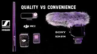 I'm NOT Choosing Sony ECM B1M Even For VLogs! (Vs. MKE600 & DJI Mic 2) |  Alissa & Jay