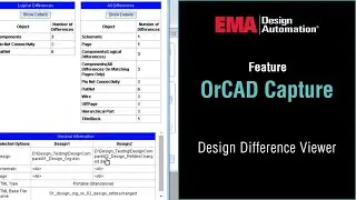 OrCAD Capture Design Difference Viewer