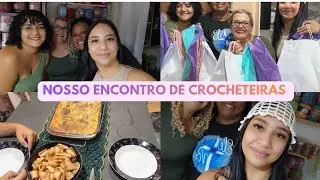 💥 Um sábado inesquecível - encontro com minhas amigas crocheteiras #croche 