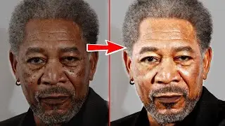 Dark Skin to Light Skin || Skin Retouching || Black skin to white|| #photoshop_tutorial  #photoshop